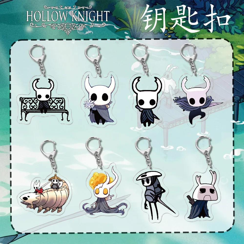 Hollow Knight: Silksong Anime Game Merchandise Acrylic Cartoon Keychain Bag Charm Collectible Goods Accessories Friends Gift
Hollow Knight: Silksong Anime Game Merchandise Acrylic Cartoon Keychain Bag Charm Collectible Goods Accessories Friends Gift