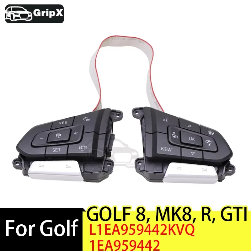 Подходит для многофункциональных кнопок на руле Volkswagen Passat Golf 8, MK8, R, GTI B8/B8.5 и T-Roc ACC.
Подходит для многофункциональных кнопок на руле Volkswagen Passat Golf 8, MK8, R, GTI B8/B8.5 и T-Roc ACC.