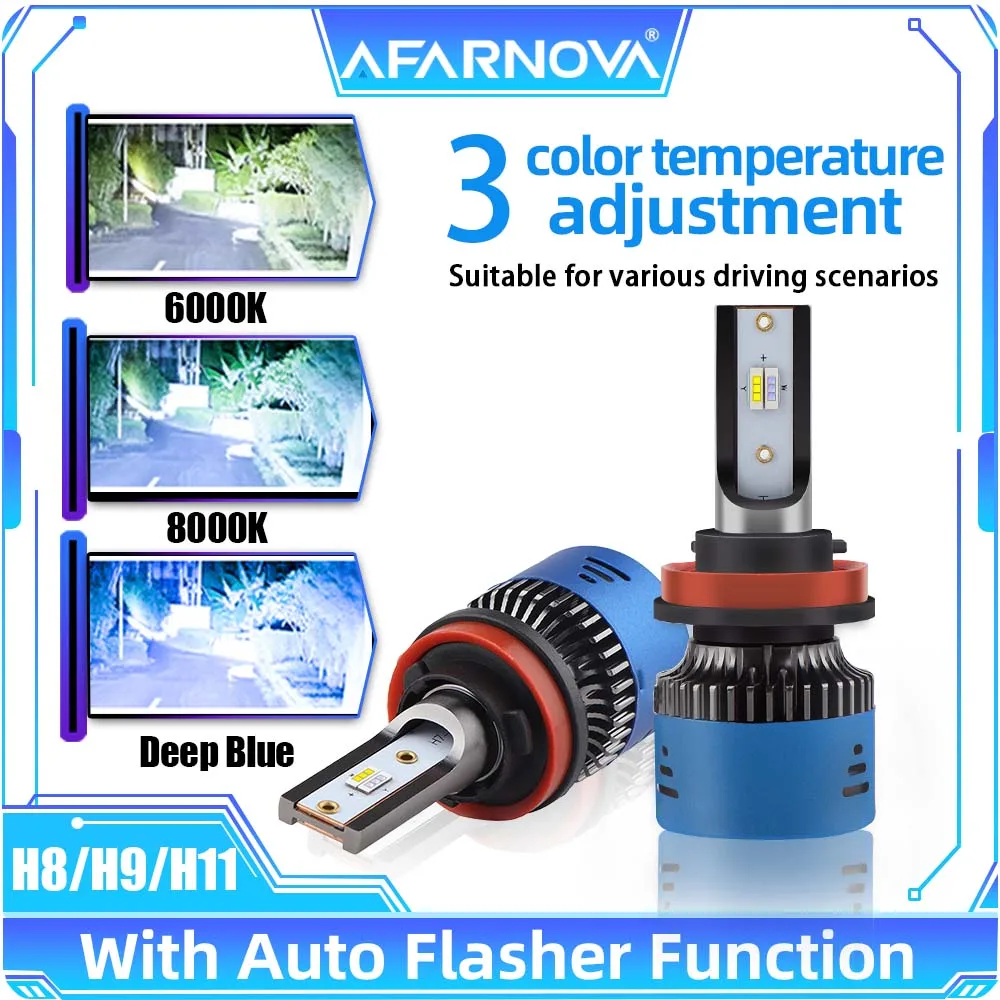 Led Headlight H11 Led Headlights Bulb 6000K 8000K Deep Blue 3 Color Temperature Led Lights For Car H11 Available flasher 12V
Led Headlight H11 Led Headlights Bulb 6000K 8000K Deep Blue 3 Color Temperature Led Lights For Car H11 Available flasher 12V