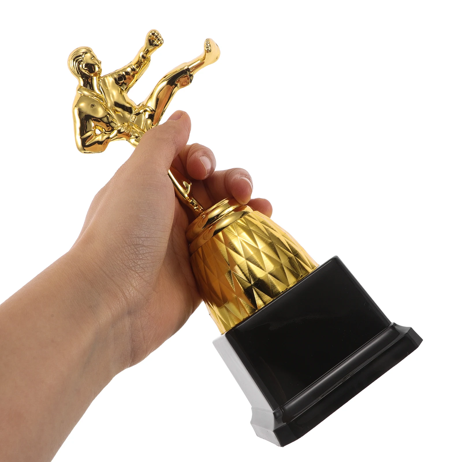 Sports Champion Trophy Gold Finish Award Cup - Karate Trophy Figure for Martial Arts Competition and School Awards
Sports Champion Trophy Gold Finish Award Cup - Karate Trophy Figure for Martial Arts Competition and School Awards