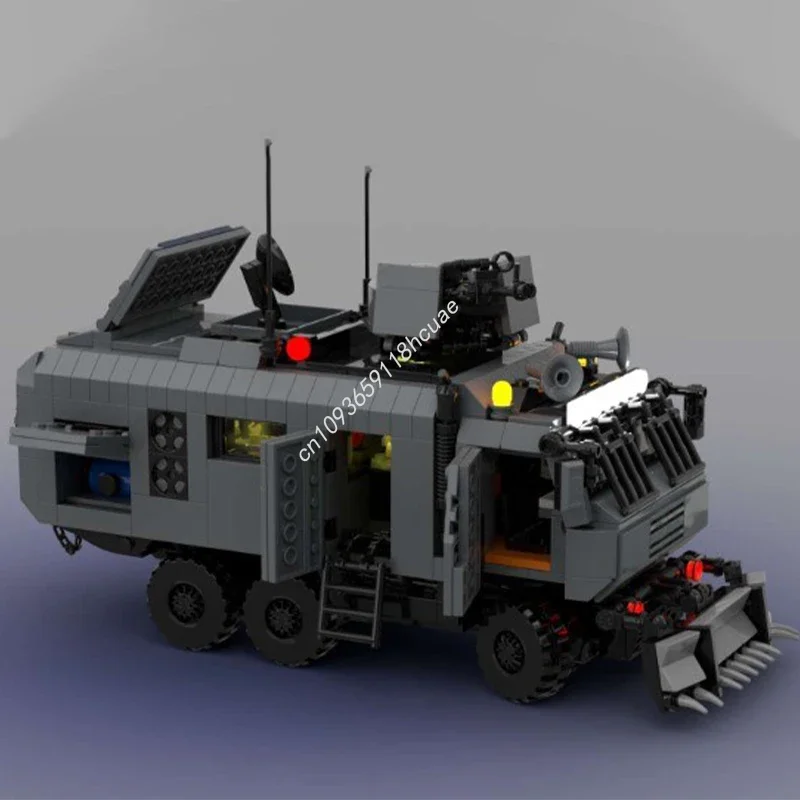 1373pcs MOC Tatra Doomsday Armored RV Modular Buildings Building Blocks Birthday DIY Education Assemble Festival Gift
1373pcs MOC Tatra Doomsday Armored RV Modular Buildings Building Blocks Birthday DIY Education Assemble Festival Gift