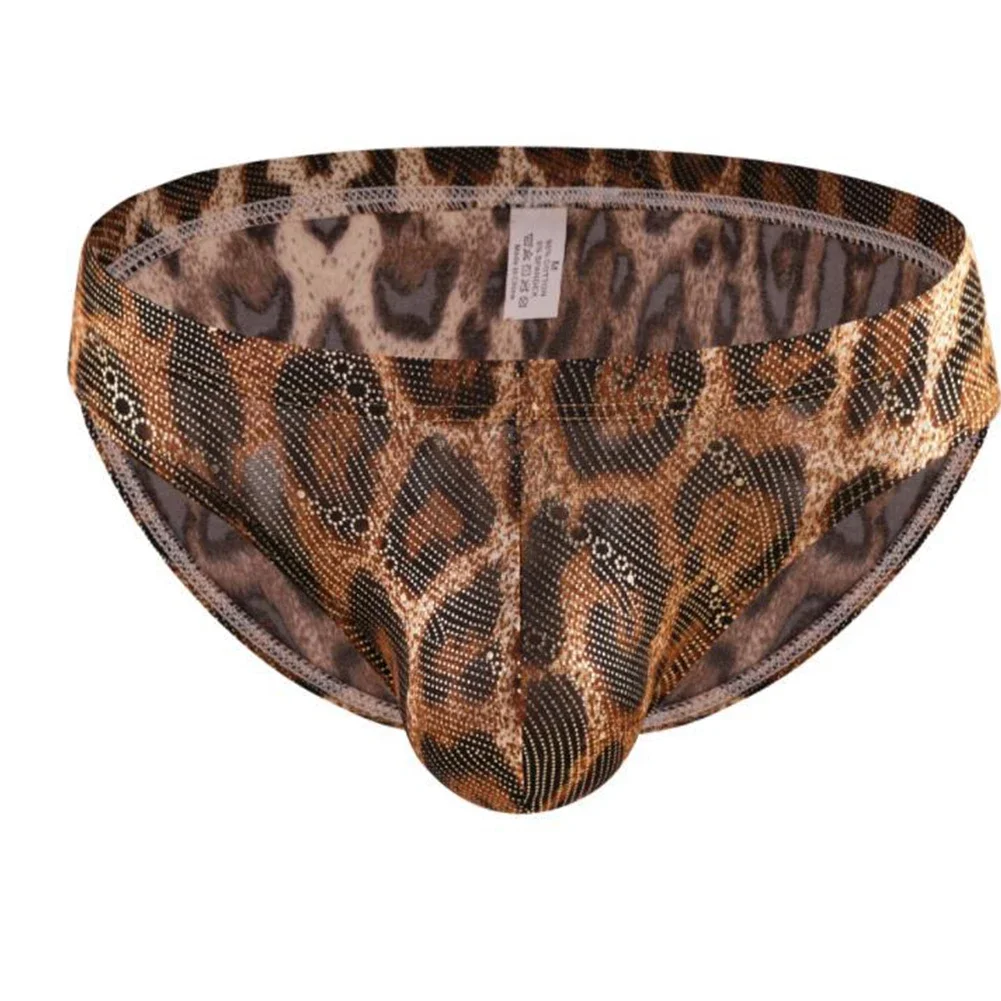 Men Briefs Low-Waist Leopard Print Underwear Underpants U Convex Pouch G-String Thin Breathable Panties Skinny Bikini Slip Homme
Men Briefs Low-Waist Leopard Print Underwear Underpants U Convex Pouch G-String Thin Breathable Panties Skinny Bikini Slip Homme