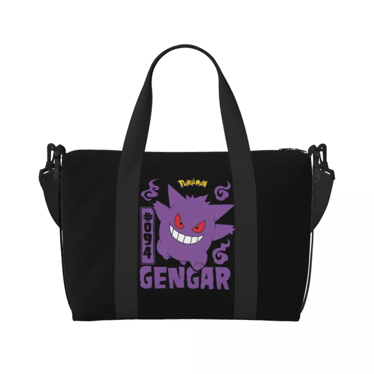 Custom Monster Ghost Gengar Tote Bag Women Large Capacity Evil Smile Gym Beach Shoulder Travel Bag
Custom Monster Ghost Gengar Tote Bag Women Large Capacity Evil Smile Gym Beach Shoulder Travel Bag