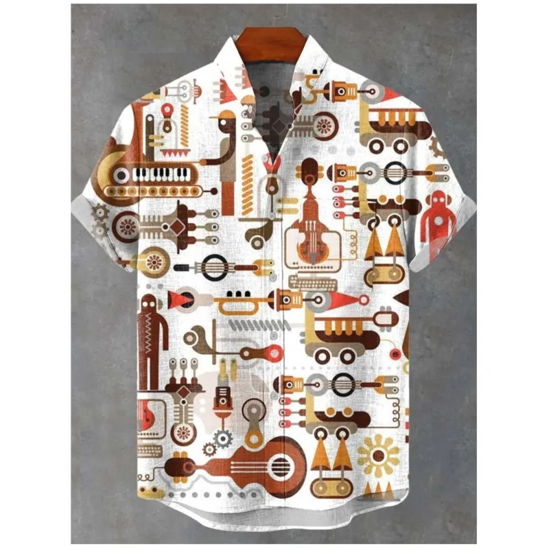 Men's Linen Short Sleeved Shirt New Shirt Pattern Clothing Oversized Summer Clothing Men Top Blusas Masculina Mens Dress Shirts
Men's Linen Short Sleeved Shirt New Shirt Pattern Clothing Oversized Summer Clothing Men Top Blusas Masculina Mens Dress Shirts