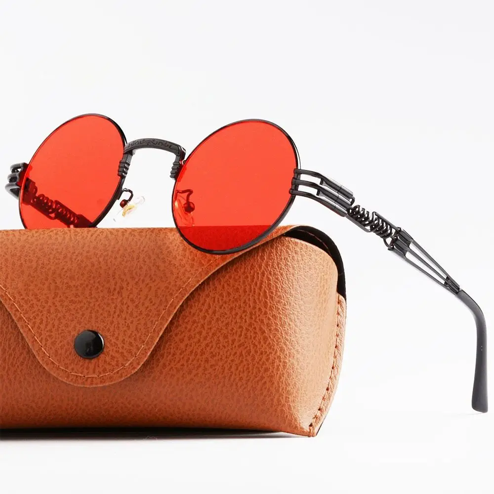 Fashion Metal Steampunk Sunglasses Gothic Style UV Protection Round Shades Eyewear for Women & Men
Fashion Metal Steampunk Sunglasses Gothic Style UV Protection Round Shades Eyewear for Women & Men