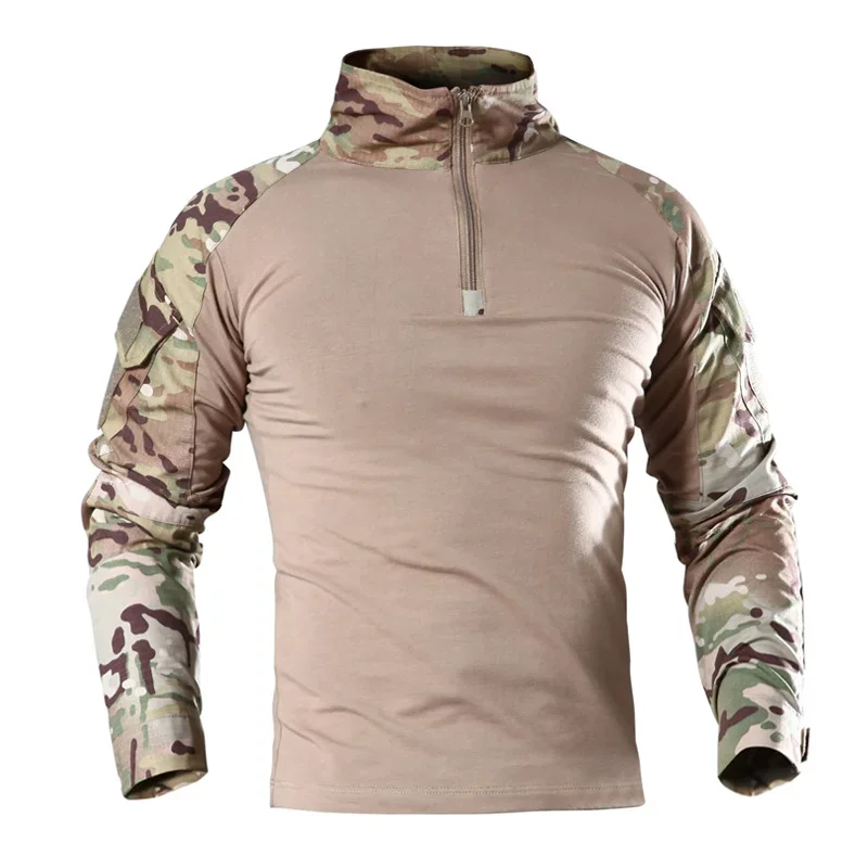 Hunting Clothing CP Camouflage Long Sleeve Hunting Mountaineering Shirt Cotton Tracksuit Outdoor Training Hiking T-Shirt Men
Hunting Clothing CP Camouflage Long Sleeve Hunting Mountaineering Shirt Cotton Tracksuit Outdoor Training Hiking T-Shirt Men