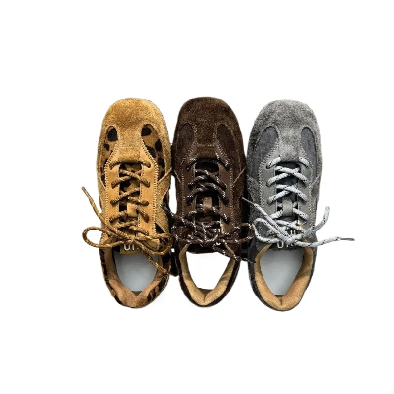 Korean Version of Genuine Leather Retro Forrest Gump Training Shoes Women's Autumn New Comfortable Lightweight Casual Sports
Korean Version of Genuine Leather Retro Forrest Gump Training Shoes Women's Autumn New Comfortable Lightweight Casual Sports