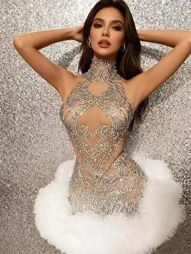 High Quality Hot Stamping Sexy See Through Mesh Elastic Vest Dress 2025 New Fashion Custom Women'S Clothing
High Quality Hot Stamping Sexy See Through Mesh Elastic Vest Dress 2025 New Fashion Custom Women'S Clothing