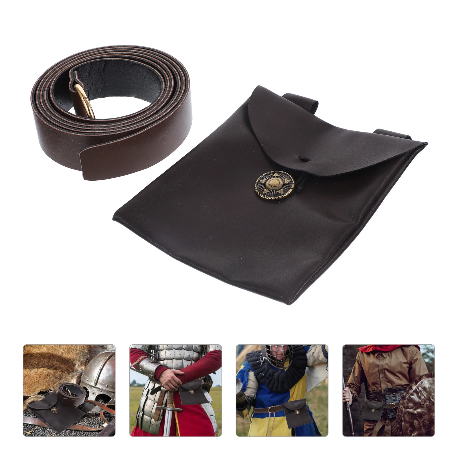 Средневековая сумка, пиратская поясная сумка, винтажная поясная сумка в стиле стимпанк на Хэллоуин, поясная сумка 
Средневековая сумка, пиратская поясная сумка, винтажная поясная сумка в стиле стимпанк на Хэллоуин, поясная сумка