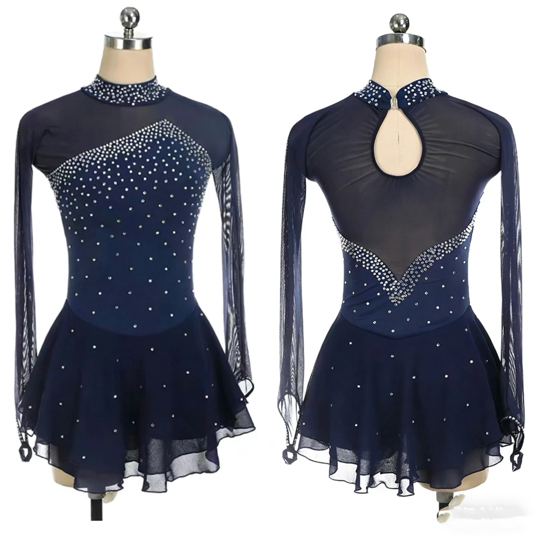 Figure skating performance outfit - skating skirt
Figure skating performance outfit - skating skirt