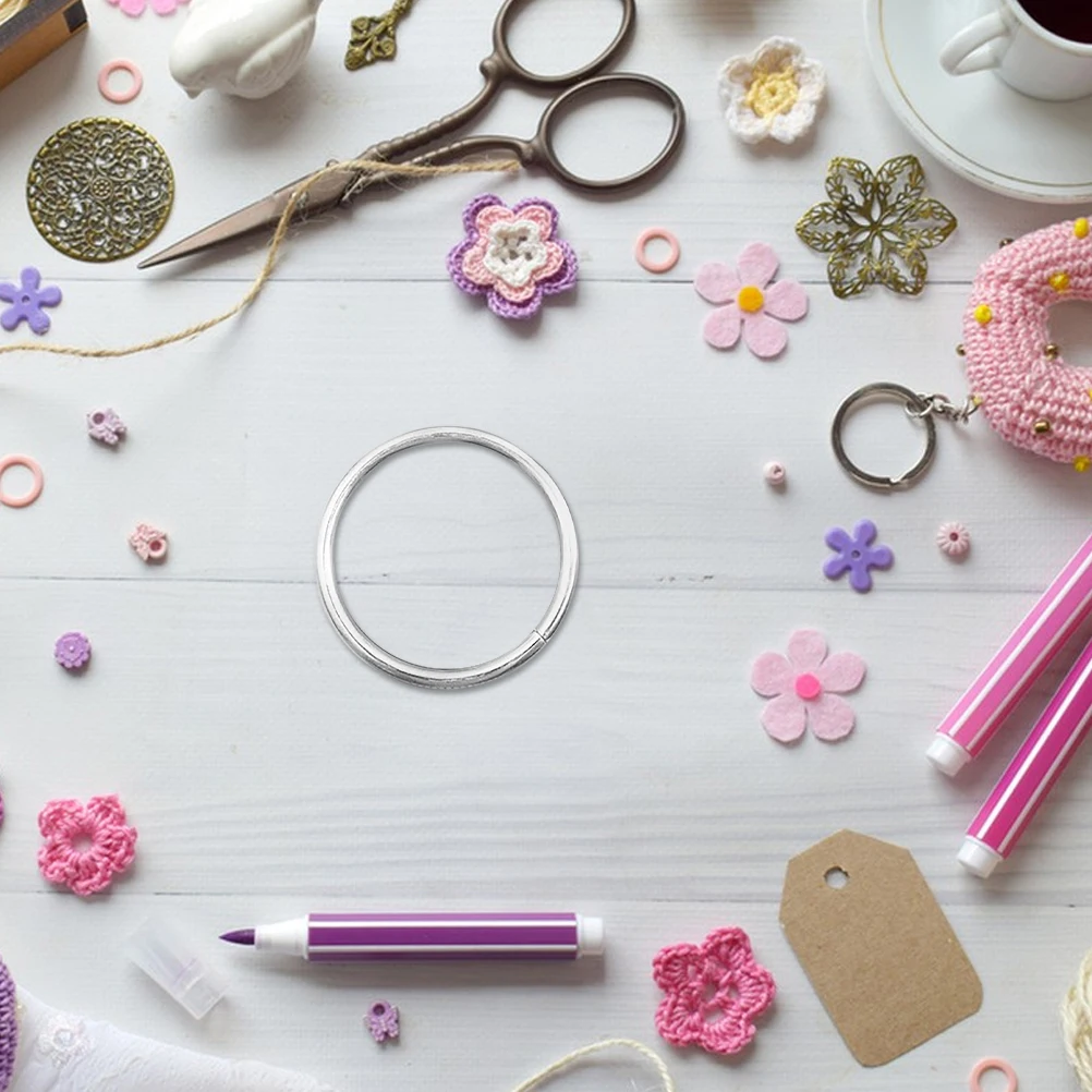 20Pcs Metal Hoops Iron Ring Small Metal Rings for Crafts 2 Inch Macrame Dreamcatcher Floral Wreath Wire Frame for Hanging Decor
20Pcs Metal Hoops Iron Ring Small Metal Rings for Crafts 2 Inch Macrame Dreamcatcher Floral Wreath Wire Frame for Hanging Decor