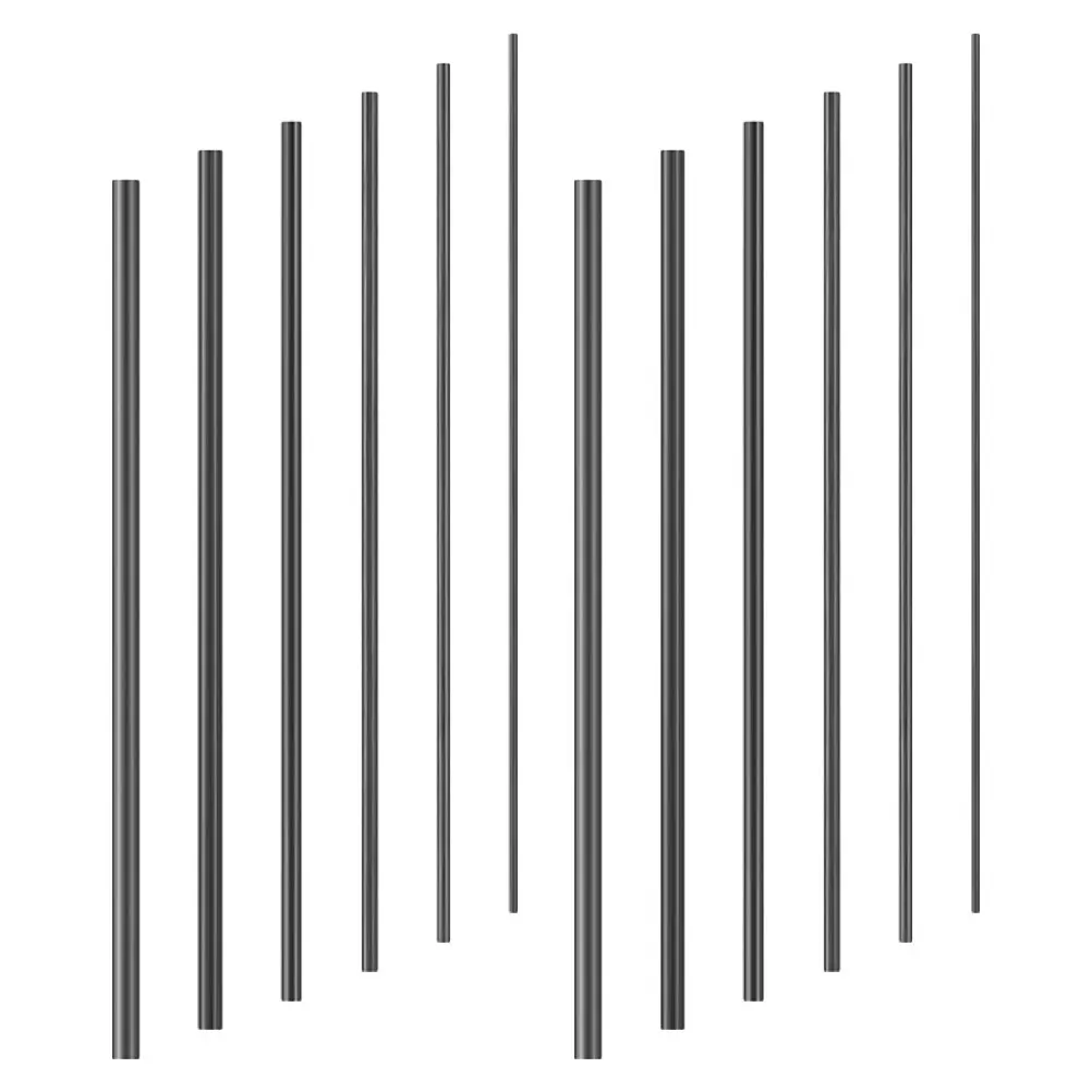 12 Pcs 10cm Grey Carbon Fiber Rod Repair Parts for Fishing Pole Broken Fix Replacement Accessories Carbon Rod Connector
12 Pcs 10cm Grey Carbon Fiber Rod Repair Parts for Fishing Pole Broken Fix Replacement Accessories Carbon Rod Connector