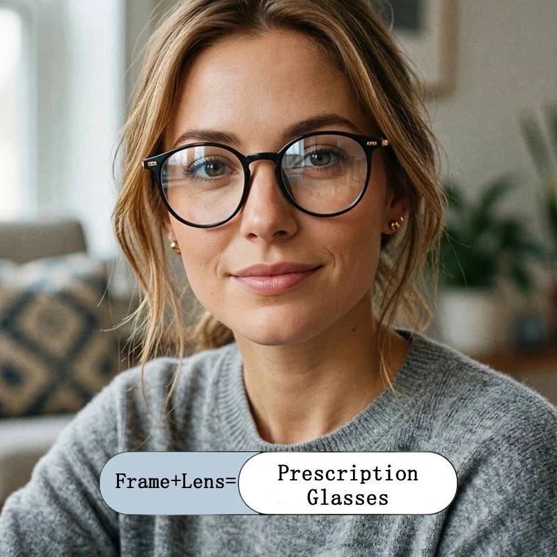 New Brand Design Women Vintage Round Frame Photochromic Prescription Glasses Anti Blue Ray Hyperopia Myopia Astigmatism Eyewear
New Brand Design Women Vintage Round Frame Photochromic Prescription Glasses Anti Blue Ray Hyperopia Myopia Astigmatism Eyewear