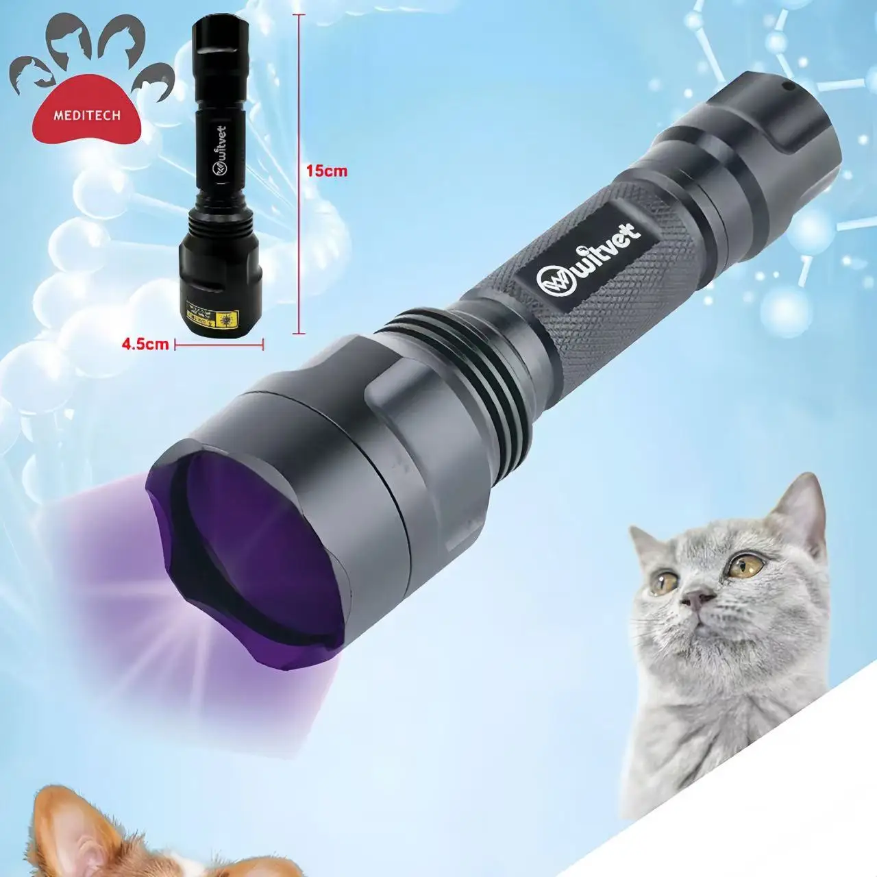 USB Charging Handheld Wood's Lamp Pet Skin Diagnosis Set 1Set Filter Light Accessories for Clinic TW-80
USB Charging Handheld Wood's Lamp Pet Skin Diagnosis Set 1Set Filter Light Accessories for Clinic TW-80 