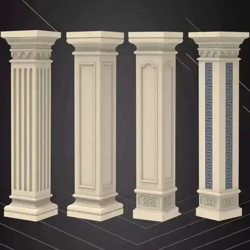 Simple Square Roman Column Molds European Decorative Garden Building Villa Gate Template Column Model Cement Square Column Shape
Simple Square Roman Column Molds European Decorative Garden Building Villa Gate Template Column Model Cement Square Column Shape