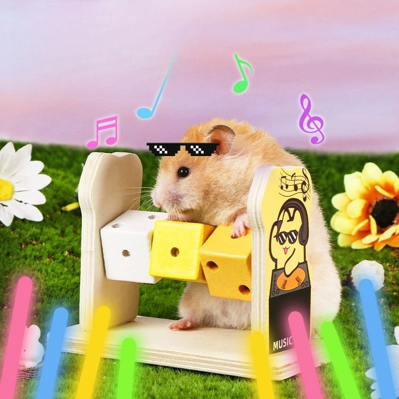 Wooden Hamster Toy Foraging Gnawing Grinding Teeth Golden Bear Snack Box Rabbit Interesting Toys Hamster Supplies Products
Wooden Hamster Toy Foraging Gnawing Grinding Teeth Golden Bear Snack Box Rabbit Interesting Toys Hamster Supplies Products