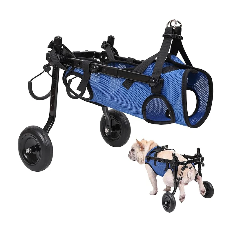 Small Dog Rear Leg Wheelchair Adjustable Dog Wheelchair - Suitable For Disabled Pets Dog Leg Support And Hip Support
Small Dog Rear Leg Wheelchair Adjustable Dog Wheelchair - Suitable For Disabled Pets Dog Leg Support And Hip Support