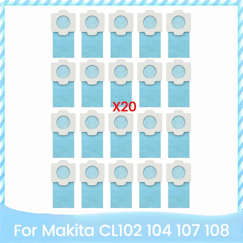 B90B-20PCS Сменные мешки для пыли для CL102 CL104 CL107 CL108 Запчасти для пылесоса
B90B-20PCS Сменные мешки для пыли для CL102 CL104 CL107 CL108 Запчасти для пылесоса