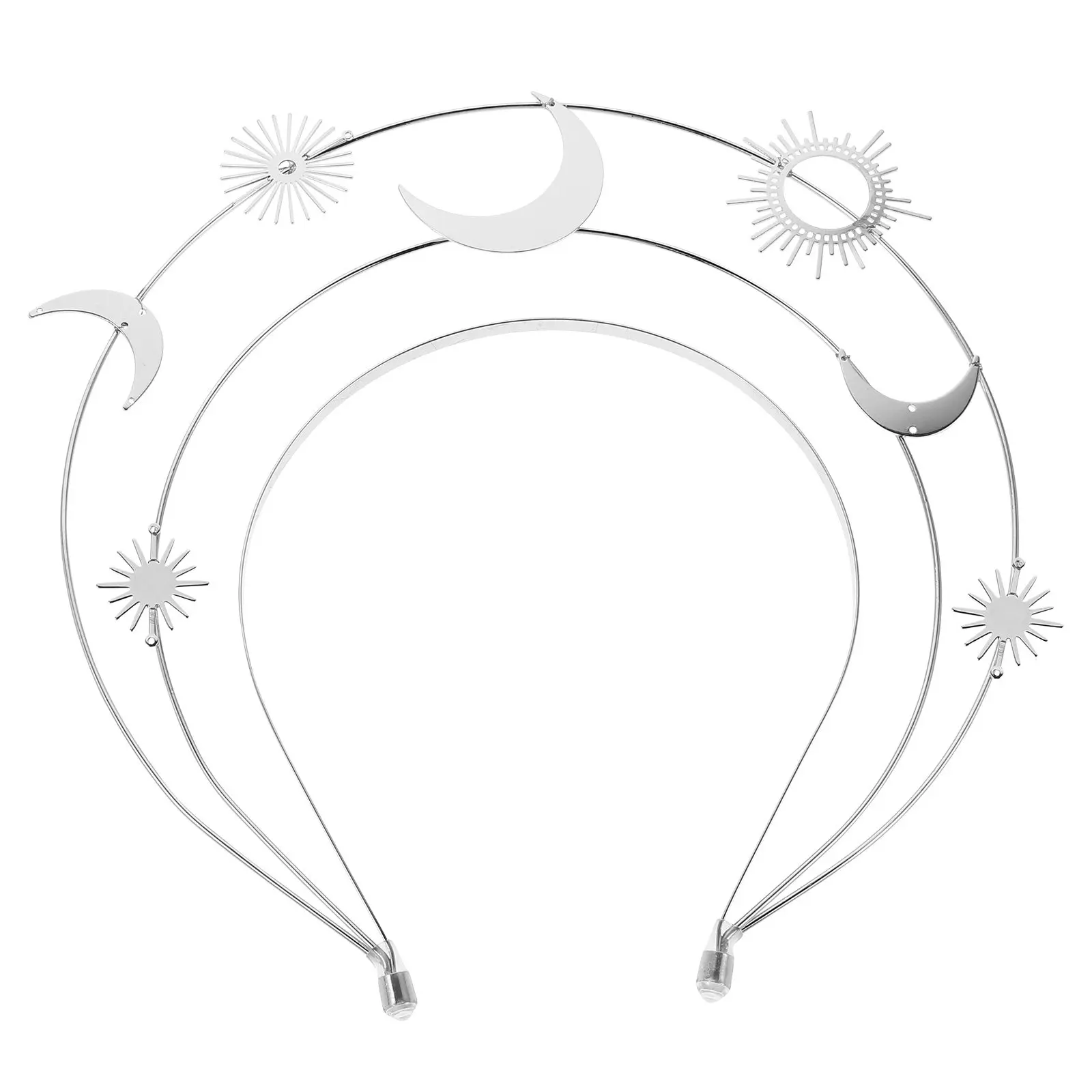 Sunburst Crown Headband Unique Threelayer Moon Star Headpiece for Wedding Birthday Party Women Hair Accessories Fashion Stage
Sunburst Crown Headband Unique Threelayer Moon Star Headpiece for Wedding Birthday Party Women Hair Accessories Fashion Stage