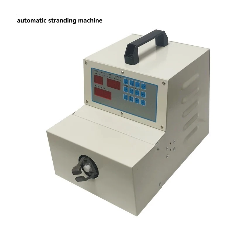 Automatic Stranding Machine Twisting Machine High-speed Copper Wire Single Shaft Twisting Fried Dough Twists Crimping Machine
Automatic Stranding Machine Twisting Machine High-speed Copper Wire Single Shaft Twisting Fried Dough Twists Crimping Machine