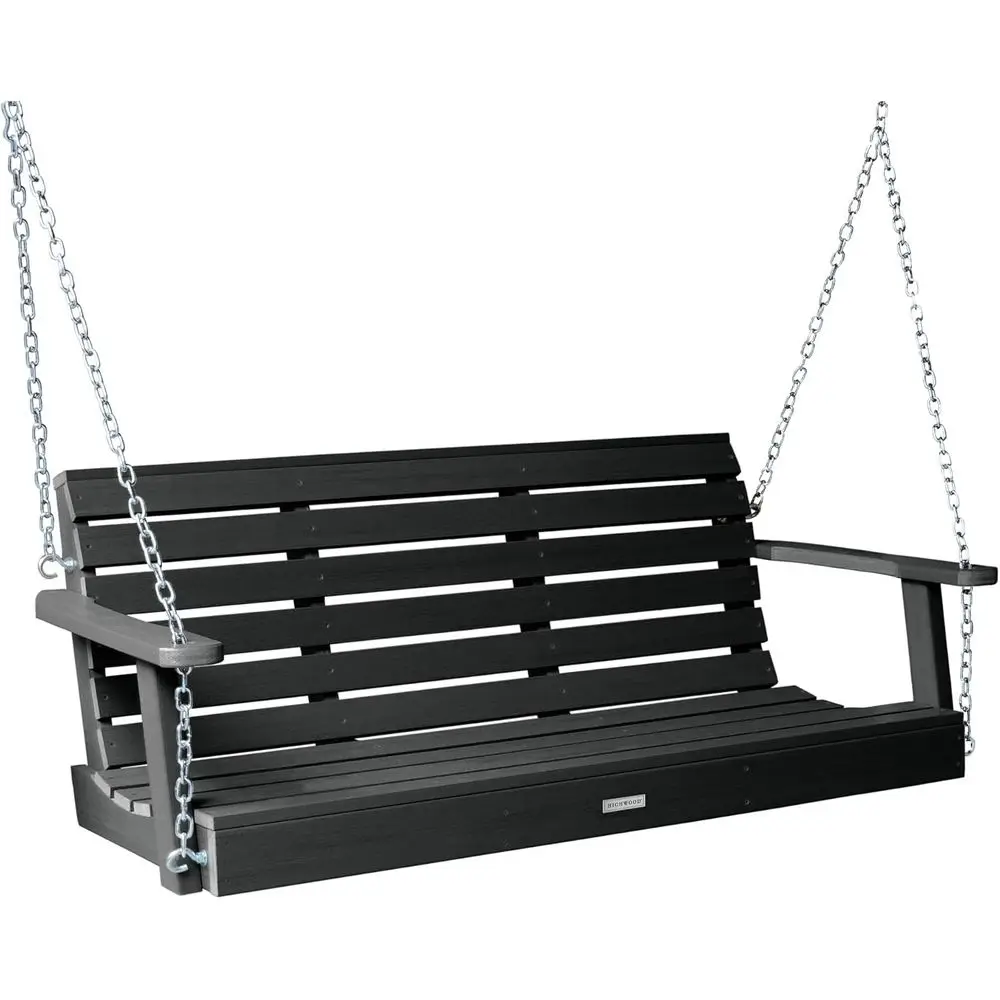 Weatherly Porch Swing 5 eet, Black
Weatherly Porch Swing 5 eet, Black