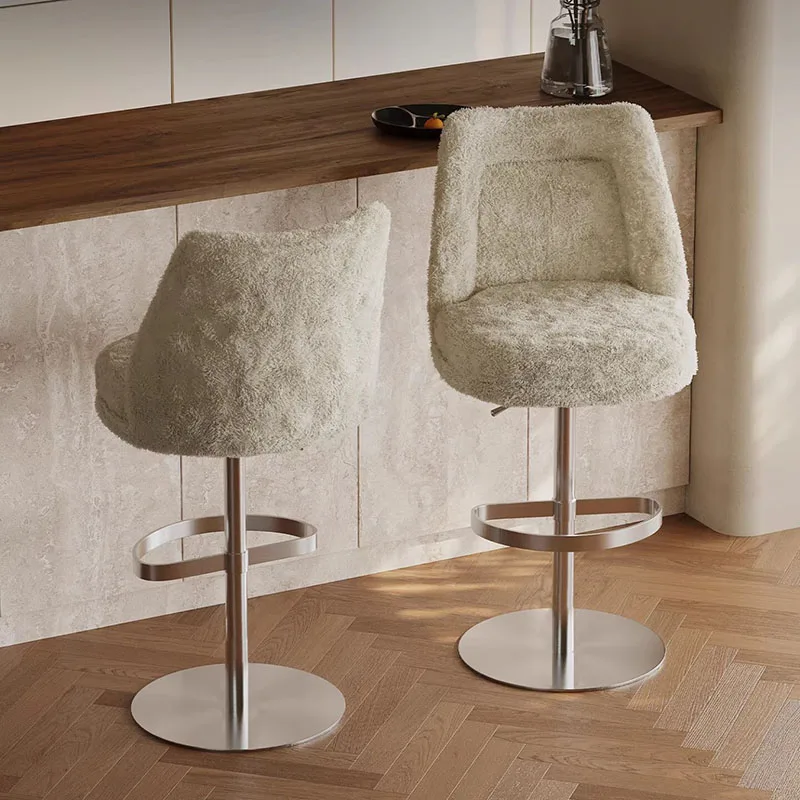 Comfortable Soft Bar Stools Designer Metal Relaxing Aesthetic Bar Chairs Accent Counter Sillas Para Comedor Trendy Furniture
Comfortable Soft Bar Stools Designer Metal Relaxing Aesthetic Bar Chairs Accent Counter Sillas Para Comedor Trendy Furniture
