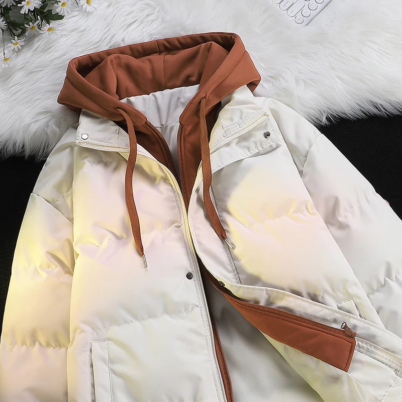 Мужские качественные парки, пальто, зимняя новинка, искусственная пуховая хлопковая куртка из двух предметов, мужские свободные толстые теплые парки с капюшоном в парном стиле
Мужские качественные парки, пальто, зимняя новинка, искусственная пуховая хлопковая куртка из двух предметов, мужские свободные толстые теплые парки с капюшоном в парном стиле