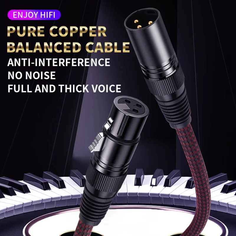 Кабель Monster Canon «папа-мама» XLR Balance Line, микрофонный усилитель из чистой меди, аудиозвуковая карта, специальный аудиокабель
Кабель Monster Canon «папа-мама» XLR Balance Line, микрофонный усилитель из чистой меди, аудиозвуковая карта, специальный аудиокабель