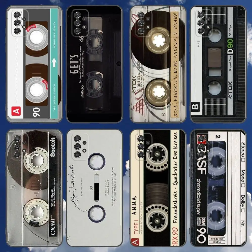 Vintage Cassette tape retro style Phone Case For Samsung Galaxy A 91,80,73,72,71,53,52,51,22,5G Shockproof Soft Black Cover
Vintage Cassette tape retro style Phone Case For Samsung Galaxy A 91,80,73,72,71,53,52,51,22,5G Shockproof Soft Black Cover