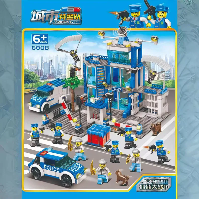 Police Headquarters Assembles Model Building Blocks For Police Cars Small Particle Children'S Puzzle Diy Toys Birthday Gifts
Police Headquarters Assembles Model Building Blocks For Police Cars Small Particle Children'S Puzzle Diy Toys Birthday Gifts