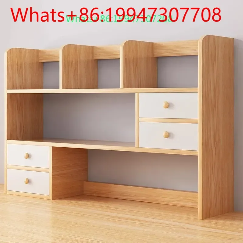 Nordic style simple desk bookshelf retractable with drawers bedroom study office shelf
Nordic style simple desk bookshelf retractable with drawers bedroom study office shelf