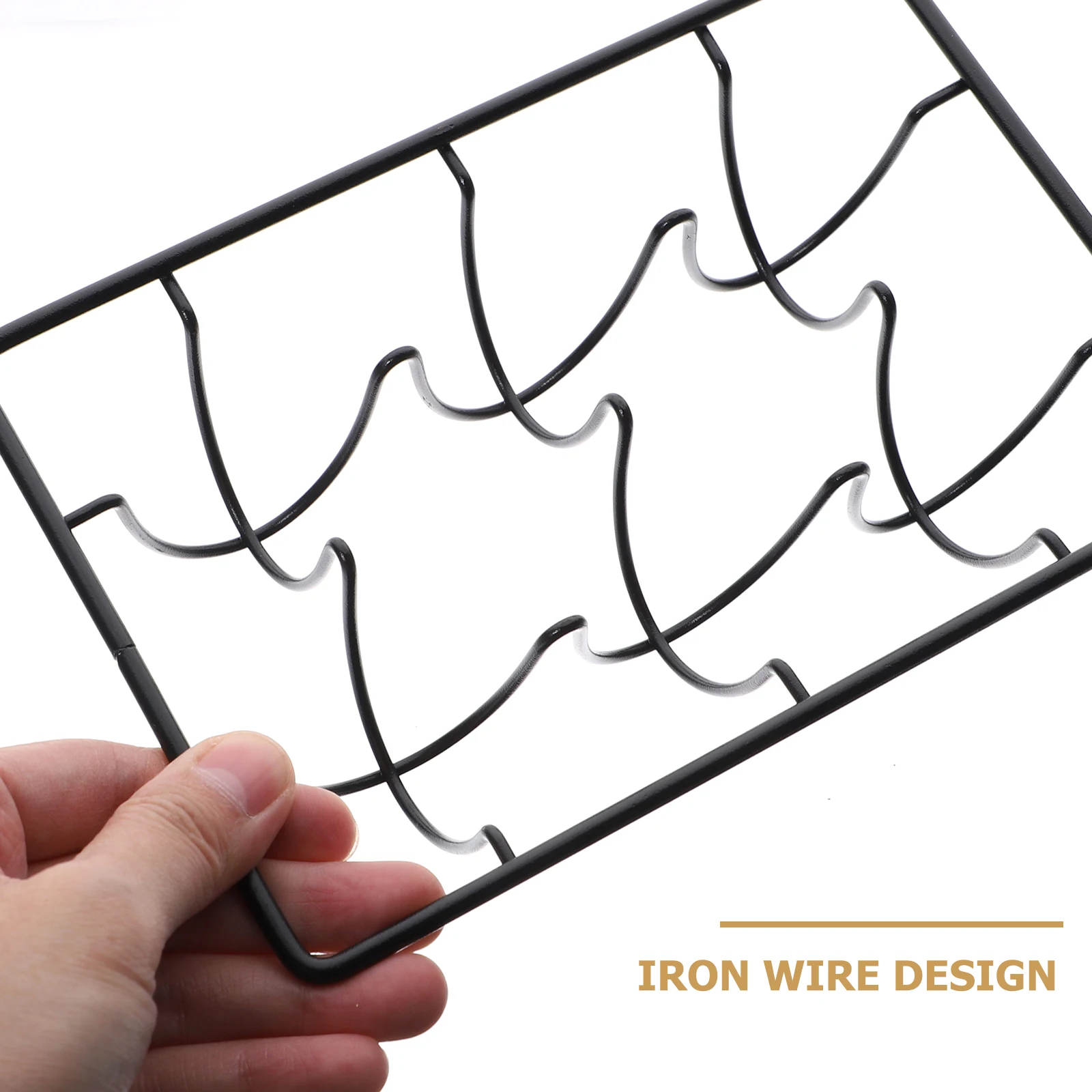 Black Wire Holder Kitchen Metal Eggs Display Tray Egg Storage Egg Tray Organizer 6 Compartment Restaurant Home Use
Black Wire Holder Kitchen Metal Eggs Display Tray Egg Storage Egg Tray Organizer 6 Compartment Restaurant Home Use