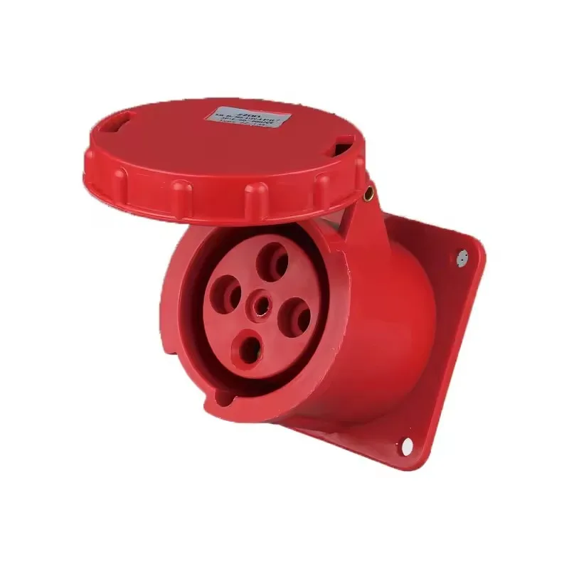 Industrial 3P+E IP67 Interconnection Devices Hidden 63A 380V ~415V Socket Connector Plug
Industrial 3P+E IP67 Interconnection Devices Hidden 63A 380V ~415V Socket Connector Plug