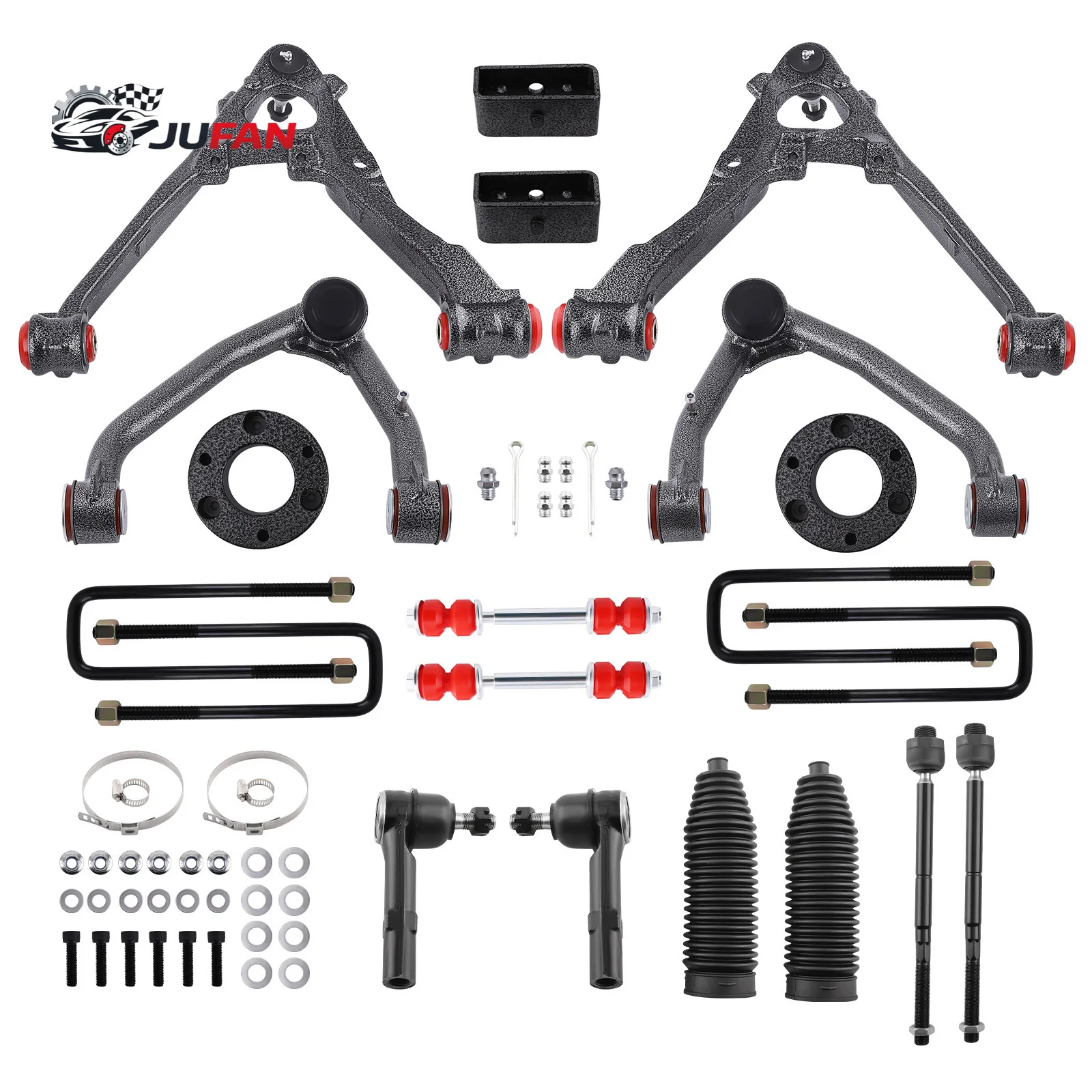 MaXpeedingrods 13x Front Upper Lower Control Arms for 2007-2013 Chevrolet Suburban 1500 5.3L
MaXpeedingrods 13x Front Upper Lower Control Arms for 2007-2013 Chevrolet Suburban 1500 5.3L