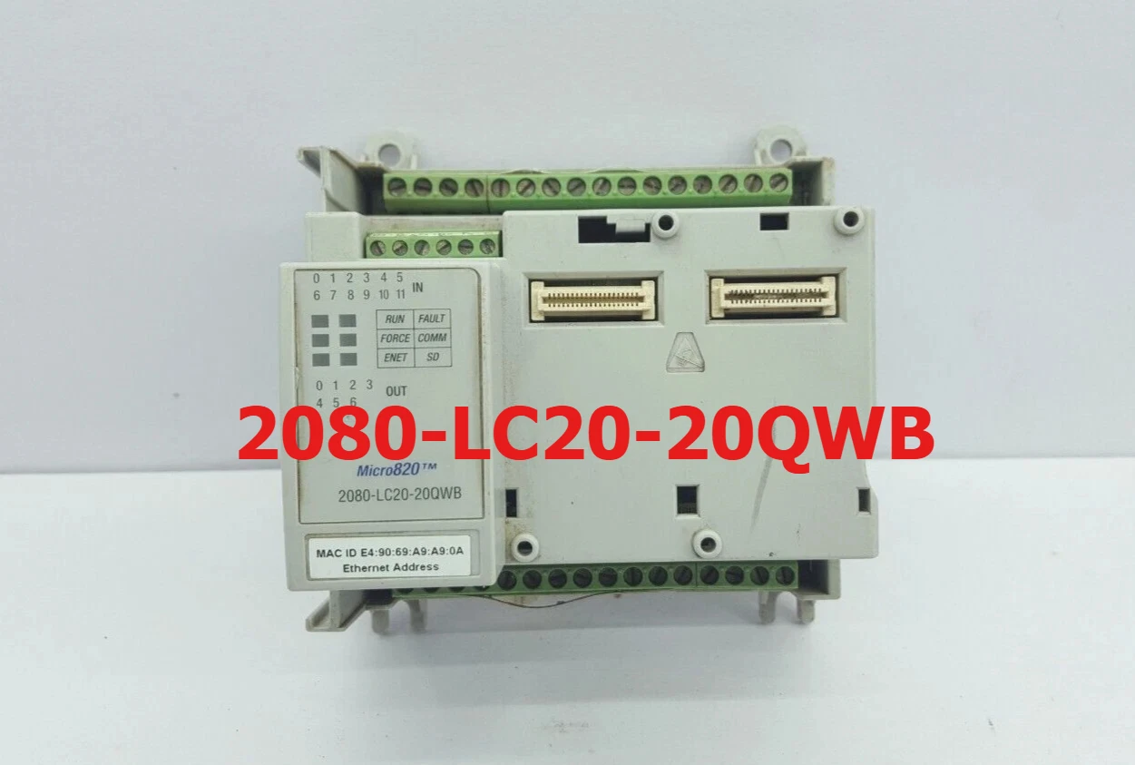 Используется для контроллера Allen-Bradley 2080-LC20-20QWB Micro820 I/O ENet/IP
Используется для контроллера Allen-Bradley 2080-LC20-20QWB Micro820 I/O ENet/IP