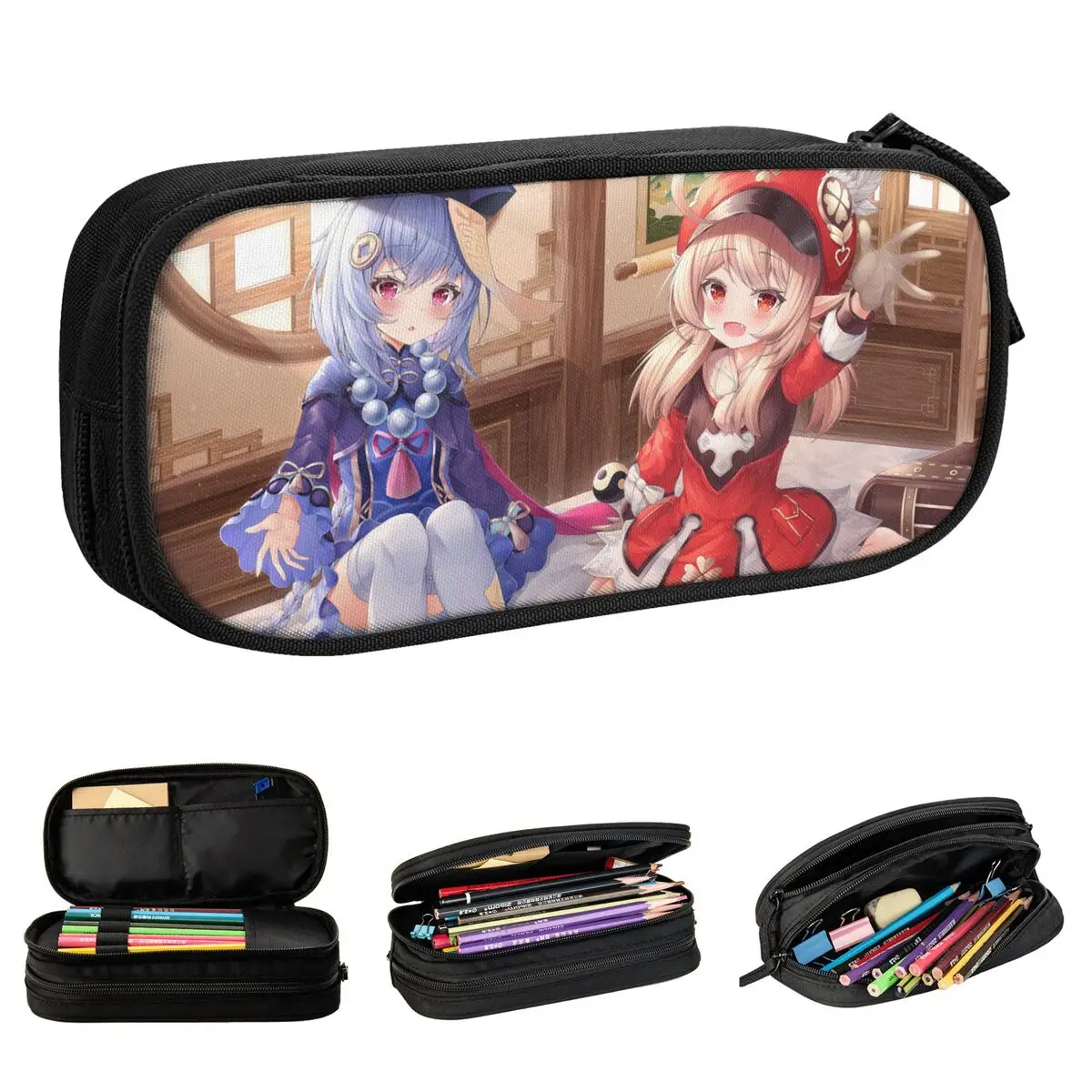 Классический Qiqi Klee Genshin Impact Acg Pencil женский Аниме Cute Чехол Box Kids коробка для ручек и карандашей
Классический Qiqi Klee Genshin Impact Acg Pencil женский Аниме Cute Чехол Box Kids коробка для ручек и карандашей