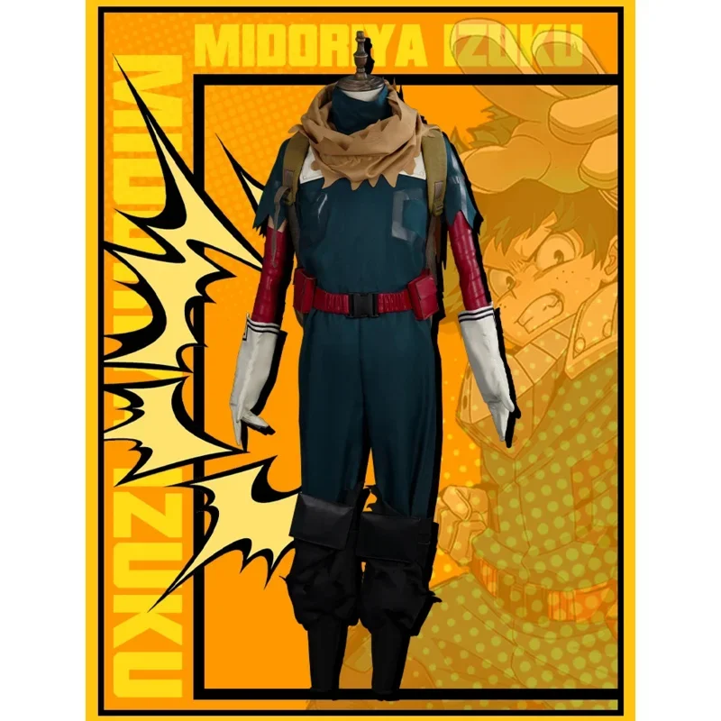 FC6My Hero Academy Izuku Midoriya Косплей Костюм Деку Костюм Хэллоуин Униформа Для Мужчин@FC8!
FC6My Hero Academy Izuku Midoriya Косплей Костюм Деку Костюм Хэллоуин Униформа Для Мужчин@FC8!