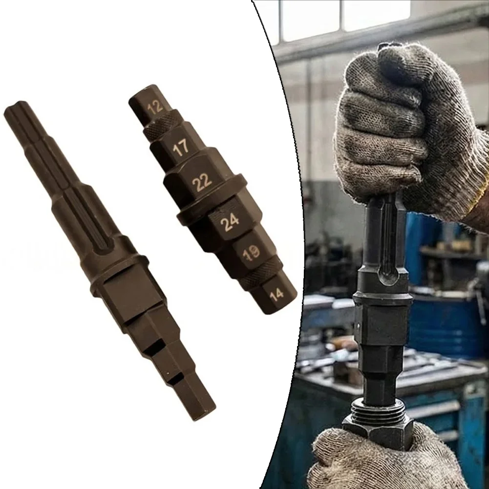 Multi-Size Tool Step Socket Wrench Compact Lightweight Wrench Set Integrated Multi-size Design Alloy Steel Construction
Multi-Size Tool Step Socket Wrench Compact Lightweight Wrench Set Integrated Multi-size Design Alloy Steel Construction