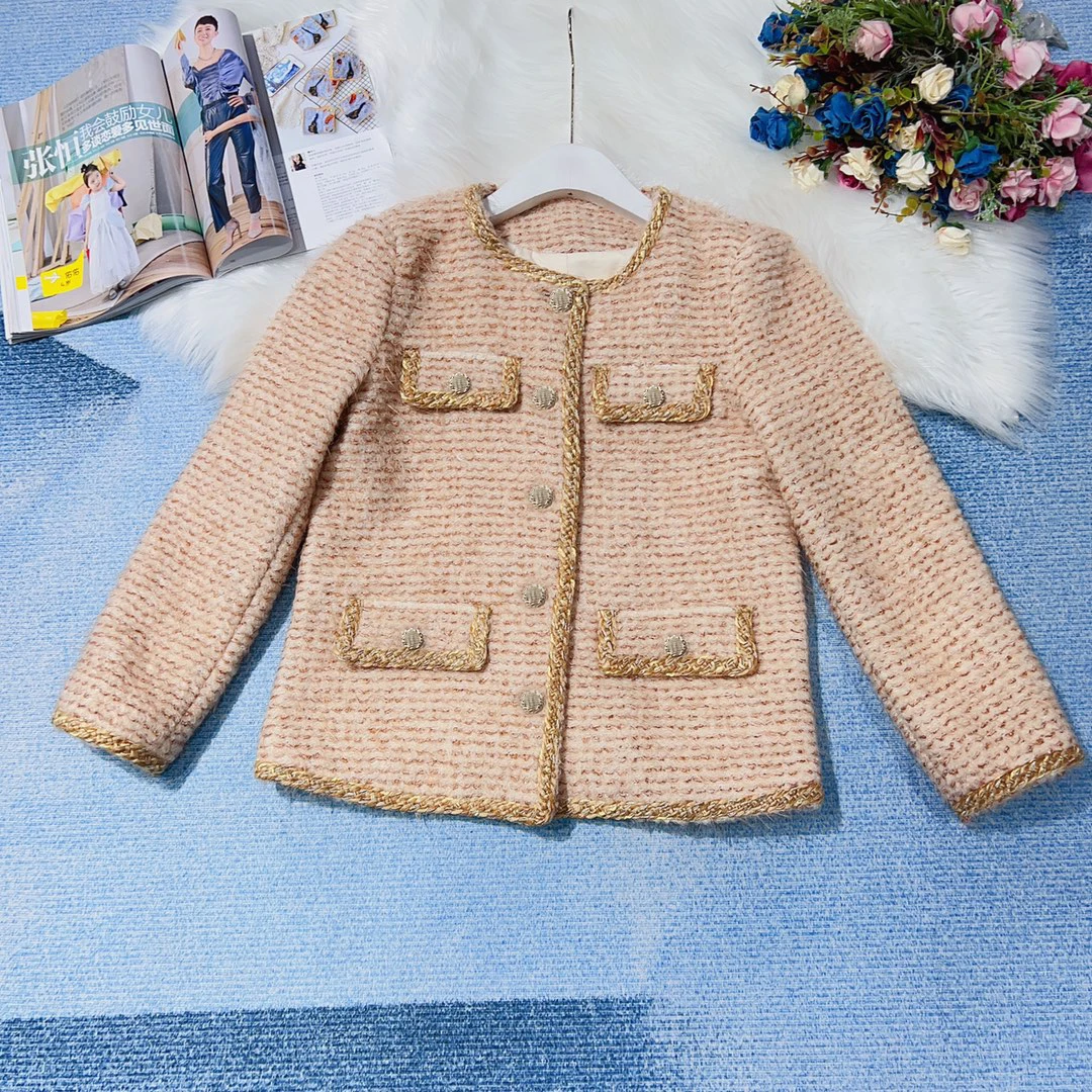 2023 spring women's newWool Coat Pocket Decoration Fashionable Temperament Slim Slimming
2023 spring women's newWool Coat Pocket Decoration Fashionable Temperament Slim Slimming