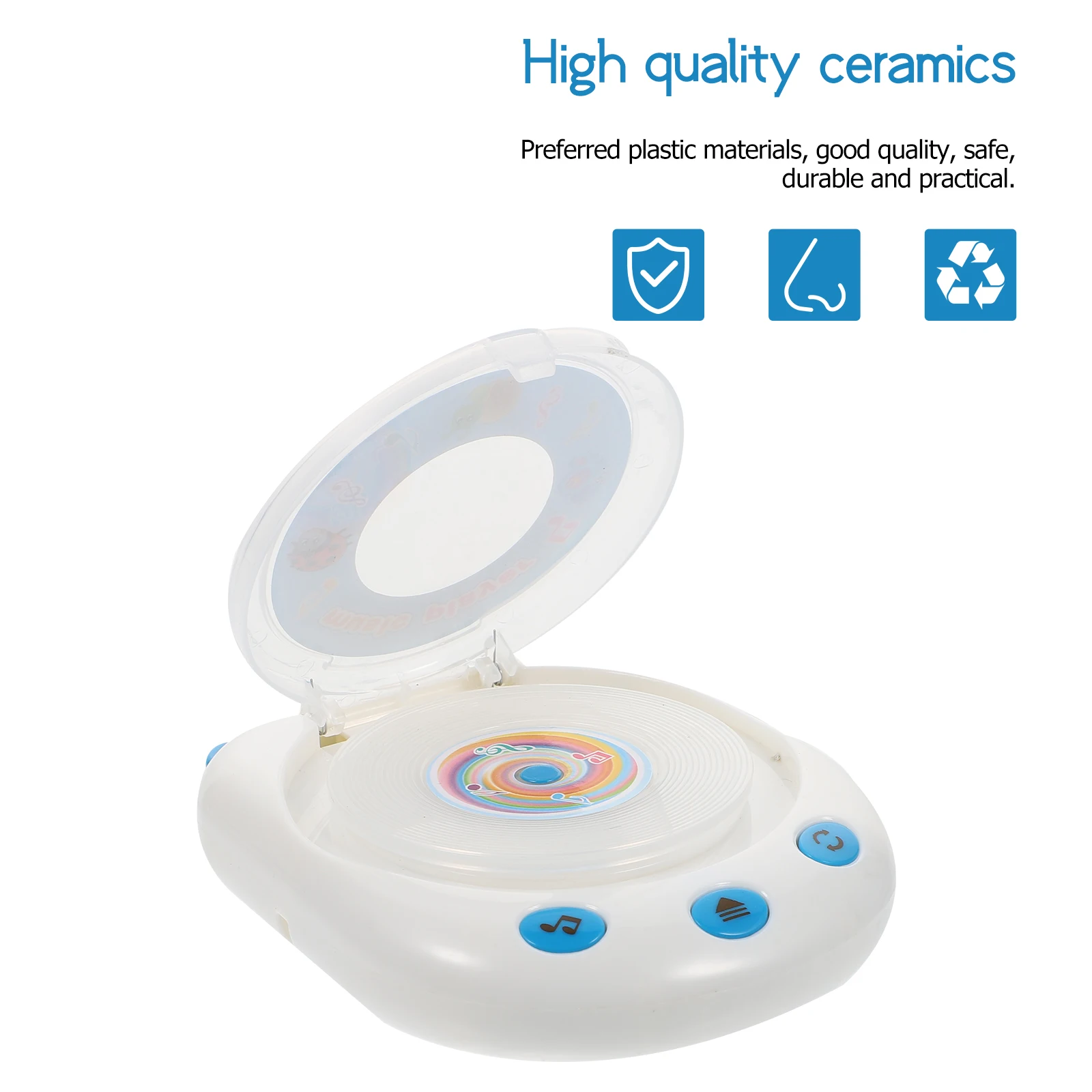 Simulation Mini CD Machine Children Gift Creative Luminous Player Toy Plastic Appliance Kids Plaything
Simulation Mini CD Machine Children Gift Creative Luminous Player Toy Plastic Appliance Kids Plaything