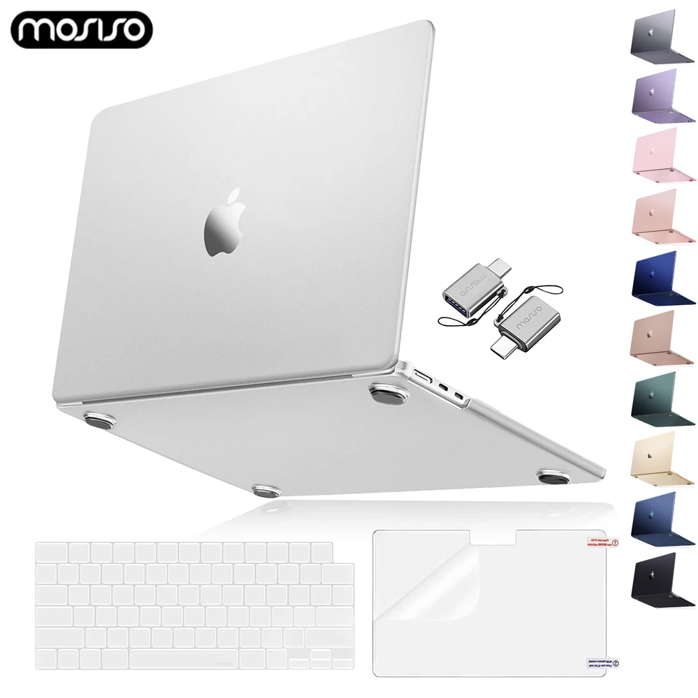 Laptop Case for MacBook Air 13 15 M3 Case A3113 M2 A2681 A3114 A2941 Funda For MacBook Pro 14 16 M4 Chip Ultra Thin Shell Cover
Laptop Case for MacBook Air 13 15 M3 Case A3113 M2 A2681 A3114 A2941 Funda For MacBook Pro 14 16 M4 Chip Ultra Thin Shell Cover