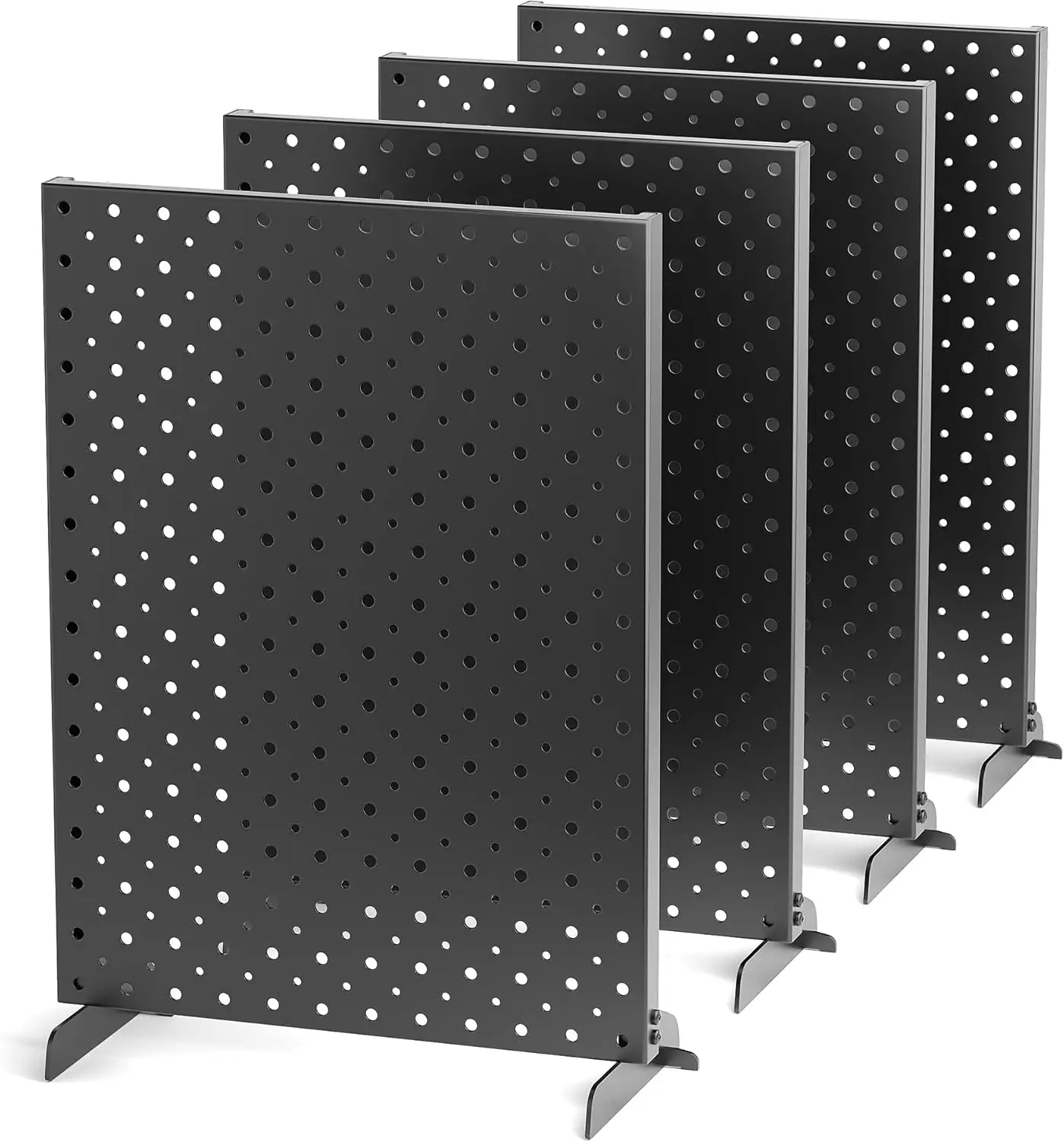 Metal Pegboard Display Stand, 12x16 inch Tabletop Organizer for Jewelry, Tools, Retail Stores, with 4 Black Pegboards
Metal Pegboard Display Stand, 12x16 inch Tabletop Organizer for Jewelry, Tools, Retail Stores, with 4 Black Pegboards
