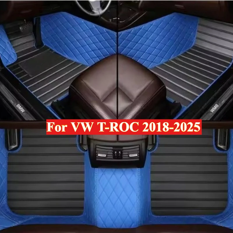 Custom Car Floor Mats For VW T-ROC 2018-2023-2025 All-Weather 1st&2nd Row Auto Accessories Foot leather Carpet Rugs Interior
Custom Car Floor Mats For VW T-ROC 2018-2023-2025 All-Weather 1st&2nd Row Auto Accessories Foot leather Carpet Rugs Interior