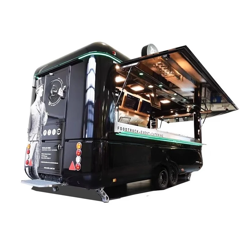 Trailer RV Snack Truck Mobile Coffee Truck Ice Cream Bar Milk Tea Truck
Trailer RV Snack Truck Mobile Coffee Truck Ice Cream Bar Milk Tea Truck
