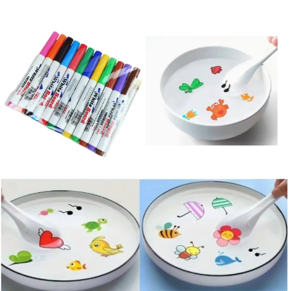 8/12/24pcs Featuring Magical Water Painting Pens Floating Ink Mixed-color Marker Pens Suitable for Drawing Various Art Supplies
8/12/24pcs Featuring Magical Water Painting Pens Floating Ink Mixed-color Marker Pens Suitable for Drawing Various Art Supplies