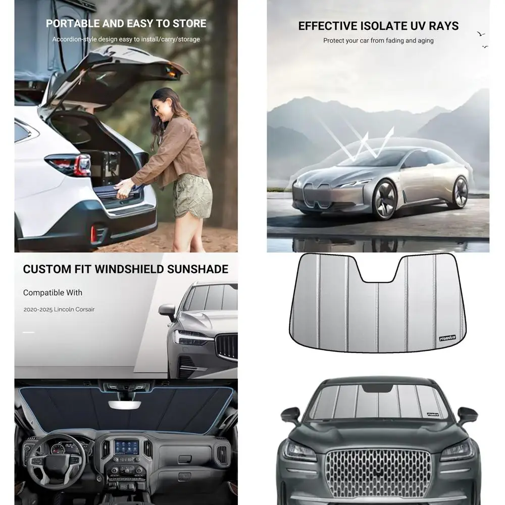 Custom Front Sunshade for 2020-2025 Lincoln Corsair - Protect and Shield
Custom Front Sunshade for 2020-2025 Lincoln Corsair - Protect and Shield