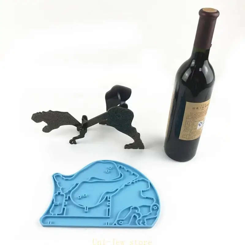40GB Dinosaur-shaped Shelf Wine Holder Mold Silicone Mold is Suitable for Resin Epoxy Resin Diy Craft Box Jewelry Making
40GB Dinosaur-shaped Shelf Wine Holder Mold Silicone Mold is Suitable for Resin Epoxy Resin Diy Craft Box Jewelry Making