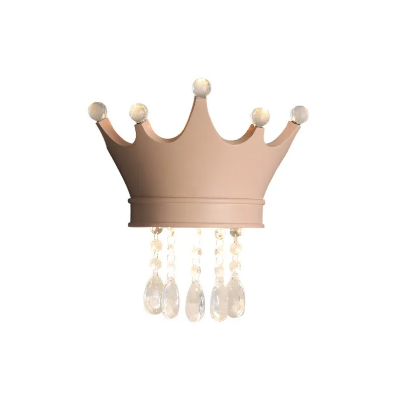 Light luxury modern simple children's room crystal crown wall lamp creative personality background wall bedside wall lamp
Light luxury modern simple children's room crystal crown wall lamp creative personality background wall bedside wall lamp