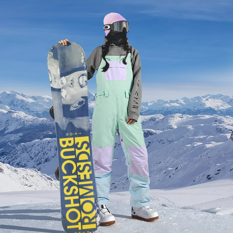 Snowboard Strap Ski Pants Wind Proof, Waterproof, Color Contrast Ski Suit Men's And Women's One-piece Ski Pants Outdoor Ski Equi
Snowboard Strap Ski Pants Wind Proof, Waterproof, Color Contrast Ski Suit Men's And Women's One-piece Ski Pants Outdoor Ski Equi
