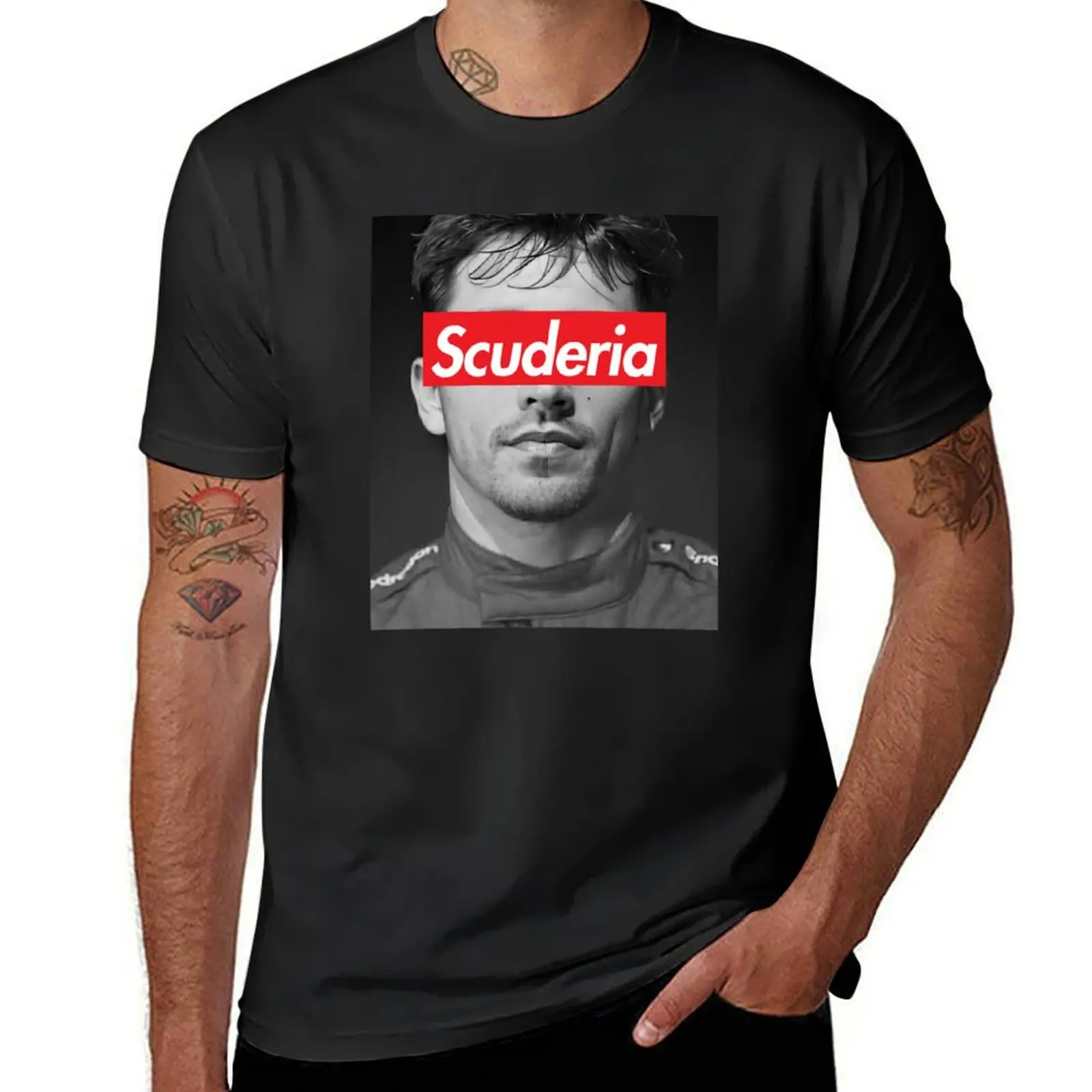 Leclerc Scuderia Portrait T-Shirt Blouse cute tops plain white t shirts men
Leclerc Scuderia Portrait T-Shirt Blouse cute tops plain white t shirts men